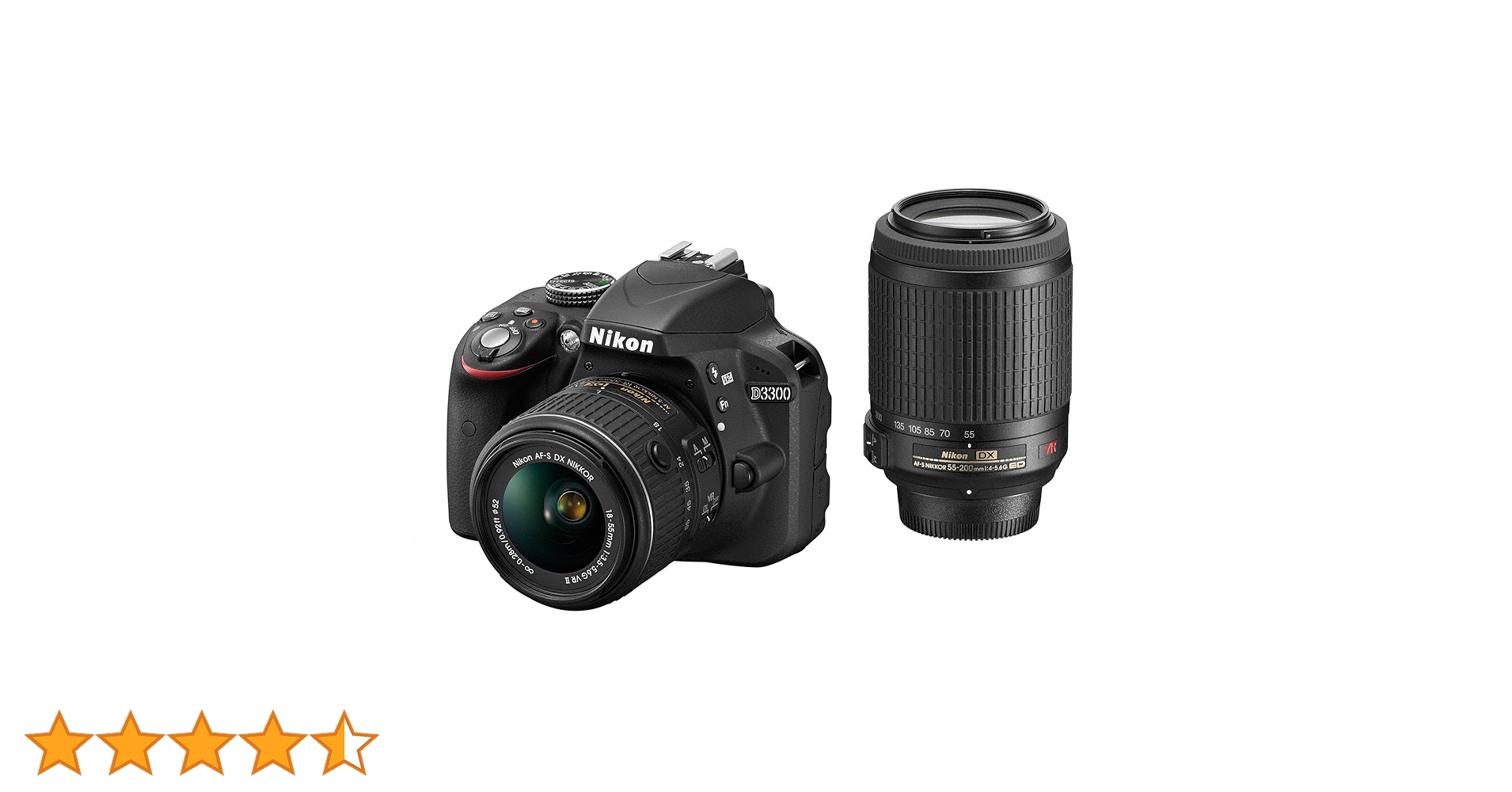 Amazon | Nikon デジタル一眼レフカメラ D3300 ダブルズームキット